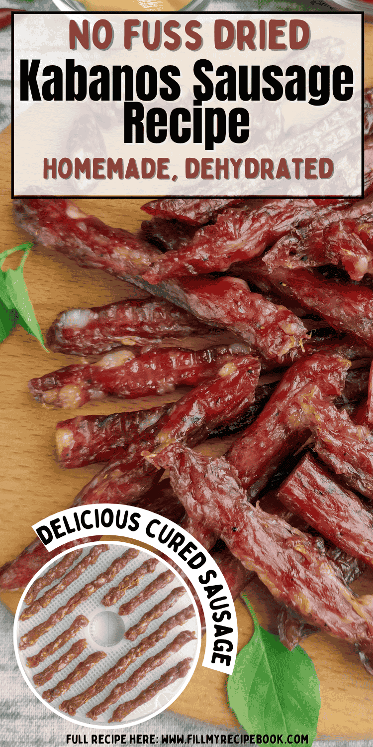 Learn how to make delicious No Fuss Dried Kabanos Sausage Recipe at home using pork. This easy, homemade snack is a favorite in our kitchen.