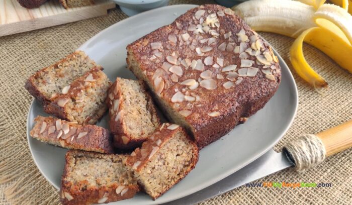 Flavorful Baked Banana Bread Recipes with various fillings and flavors. Healthy homemade almond and chocolate breads for snacks.