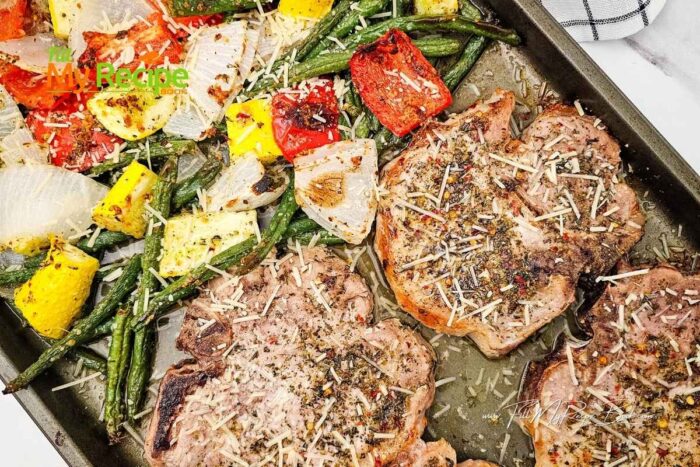 Turn the oven on high and broil for 5 minutes.
Remove from the oven. Sprinkle with shredded parmesan to serve.