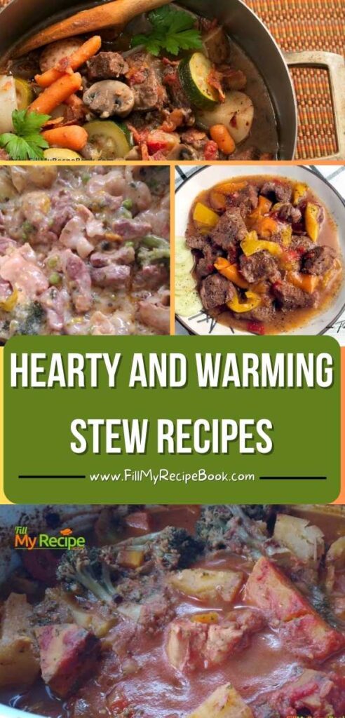Hearty and Warming Stew Recipes packed with flavor and comfort. Perfect for cozy family meals, from classic beef and chicken to veggie packed favorites