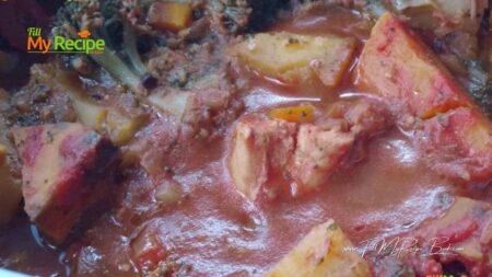 Slow Cooker Chicken and Veg Stew recipe is an easy dinner or lunch casserole. Any chicken pieces for family meals with vegetables.