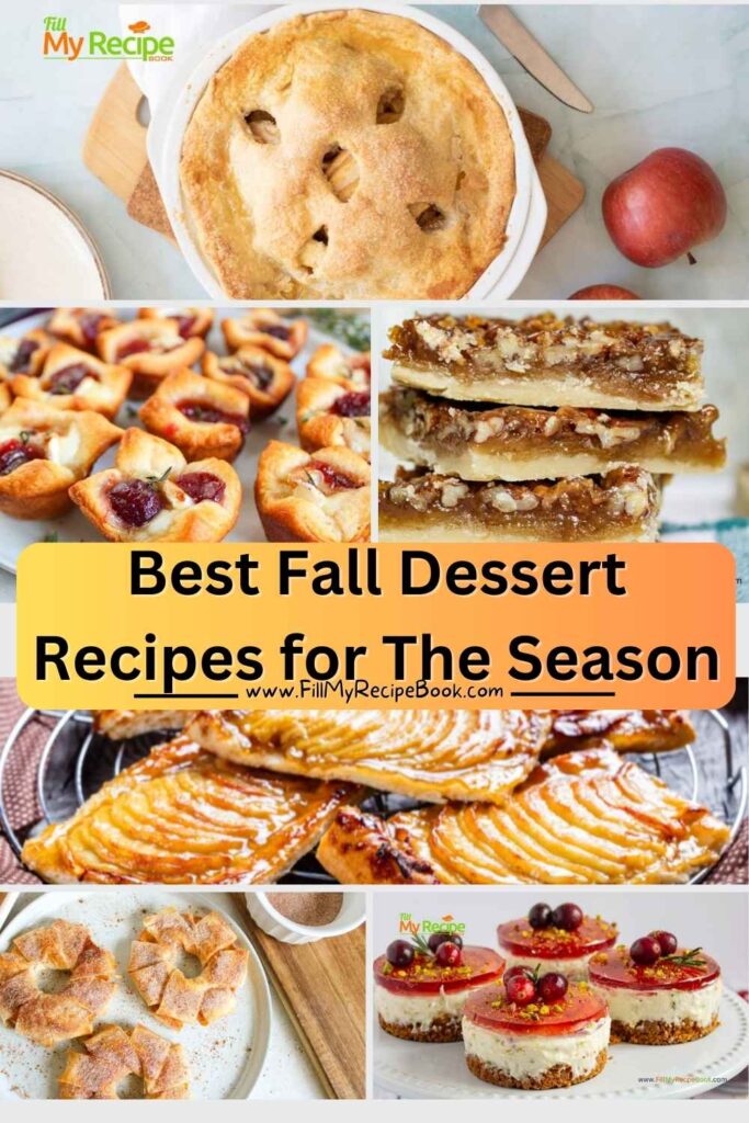 Discover the best fall dessert recipes for the season, from cozy baked favorites to easy no-bake treats. Perfect for family gatherings.