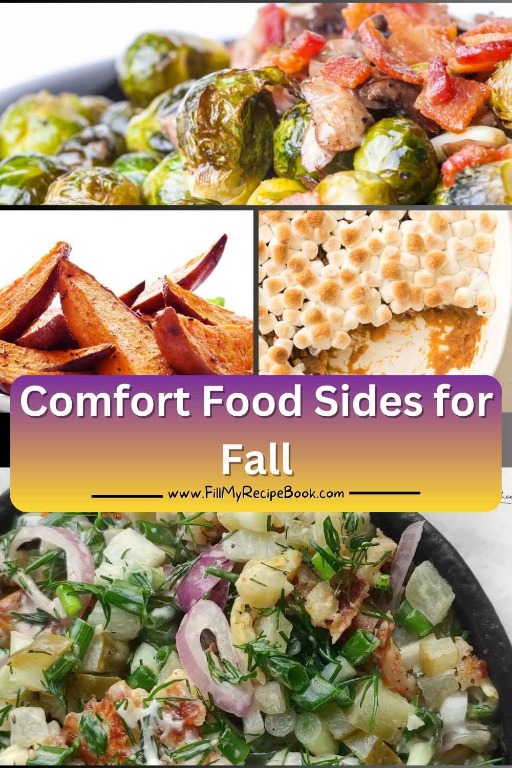 Collection of cozy Comfort food side dishes perfect for fall. From hearty vegetables to creamy classics, these easy recipes will warm your table all season long.