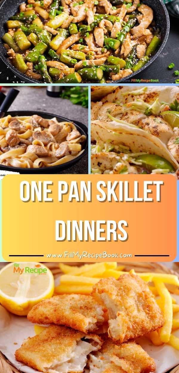 Find easy One Pan Skillet Dinners that make weeknight cooking simple. From stir fries and pasta dishes to sandwiches, wraps, and warm side dishes, these stovetop recipes are quick, flavorful, and perfect for busy nights.