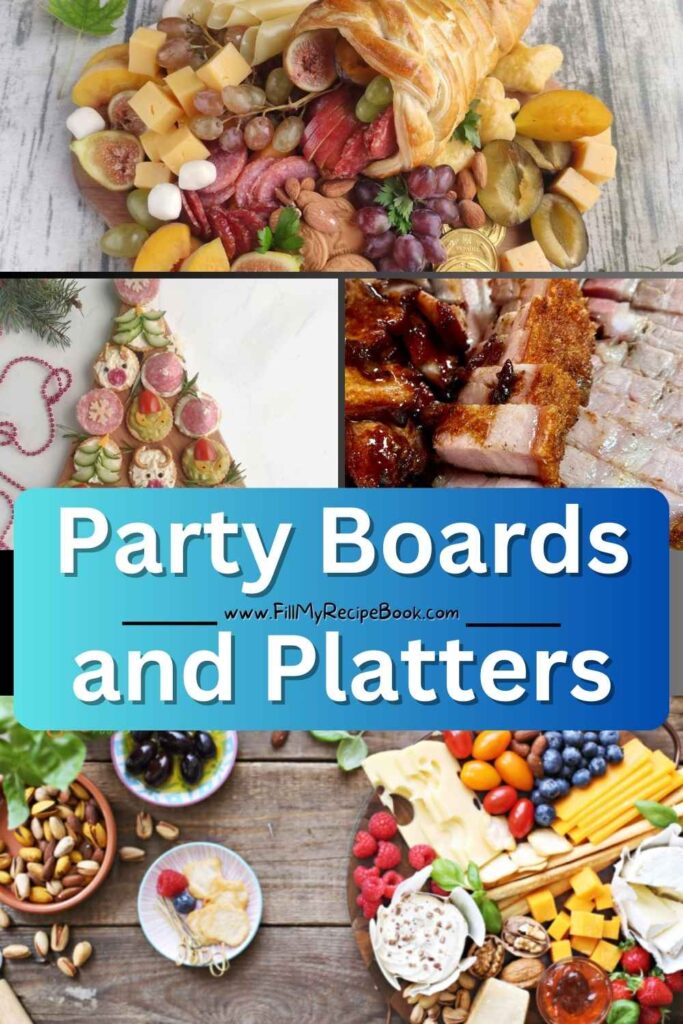 Create stunning party boards and platters with simple, delicious ideas for snacks, appetizers, and finger foods. Perfect for entertaining, family gatherings, or holiday celebrations