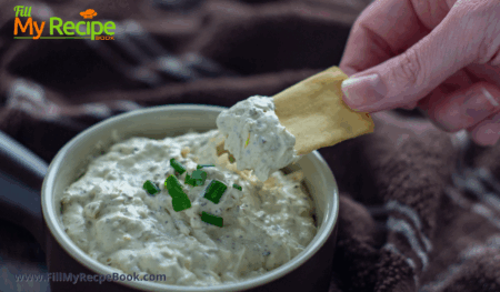 Roasted Green Onion Dip Roasted Green Onion Dip to whip up to add to appetizers or just a family gathering with chips or snacks and tasty onion dip.