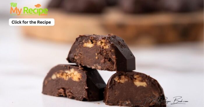 Homemade Easy Nutella Bonbons recipe idea to create for a snack. A no bake filled with creamy tasty Nutella, hazelnuts a chocolate lovers dream.