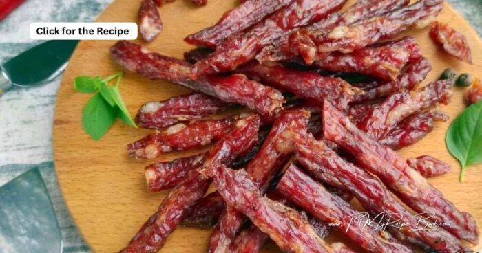 Learn how to make delicious No Fuss Dried Kabanos Sausage Recipe at home using pork. This easy, homemade snack is a favorite in our kitchen.