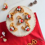 Make these quick Rolo Pretzel Reindeer recipe for a fun Christmas treat. Sweet, salty, and adorable holiday snacks perfect for gifting or parties!