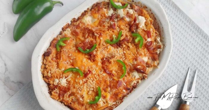 Serve it with crackers, tortilla chips, or veggie sticks for an easy party or game day crowd pleaser for parties.