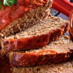 Easy, cheesy homemade meatloaf recipe with simple ingredients and a sweet tangy glaze, tender, flavorful, and perfect for weeknight dinners.