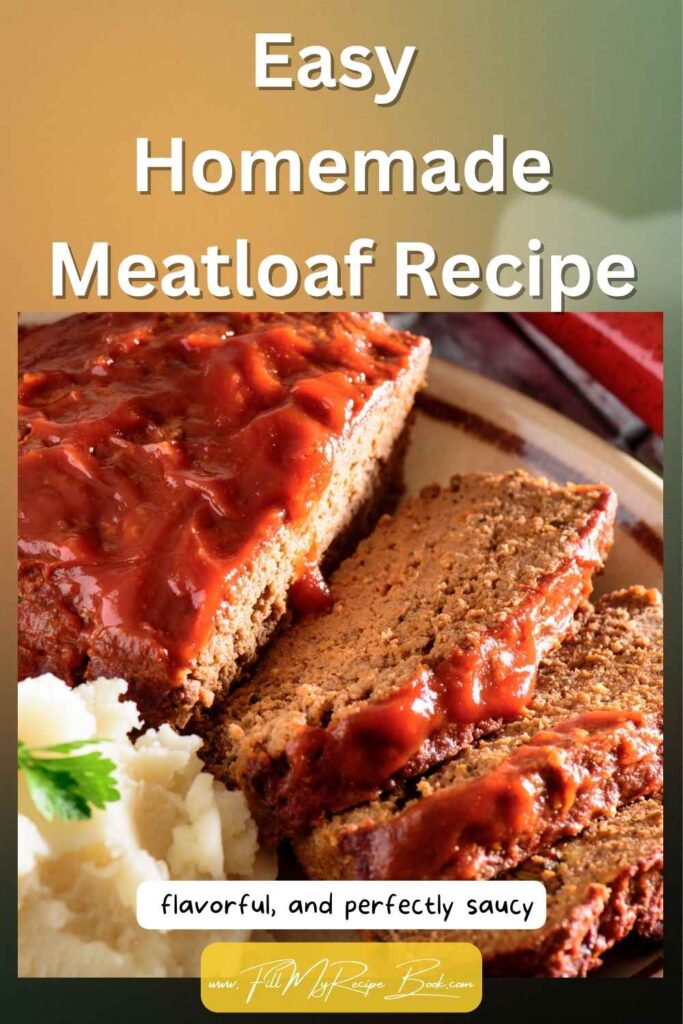 Easy, cheesy homemade meatloaf recipe with simple ingredients and a sweet tangy glaze, tender, flavorful, and perfect for weeknight dinners.