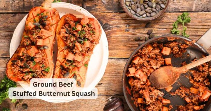 Fill generously with the beef mixture and the cubed butternut pieces. (optional to add some cheese)