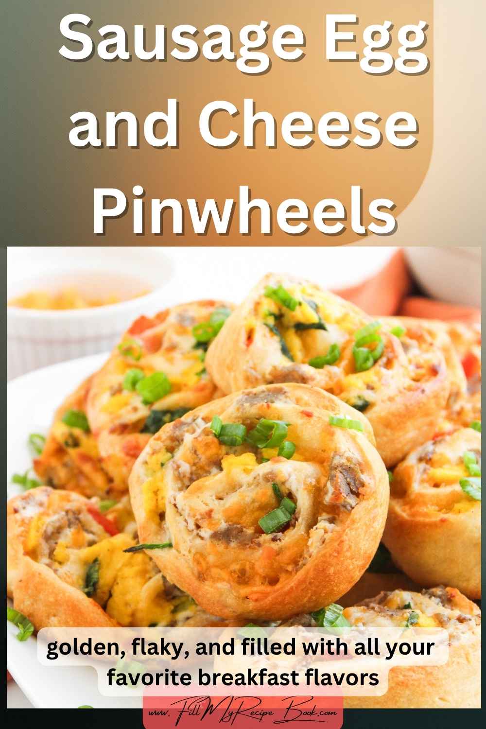 These Sausage Egg and Cheese Pinwheels are a quick, hearty breakfast idea with flaky pastry, savory sausage, and melted cheese in every bite.