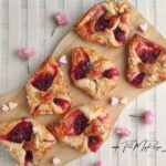 These Puff Pastry Love Letter Pastries are filled with ruby red cranberry jam and baked until golden. Cute, easy, and perfect for Valentine’s Day or gifting.