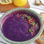Explore the delicious flavors of Homemade Purple Velvet Veggie Soup. A healthy twist on classic cabbage soup awaits you.