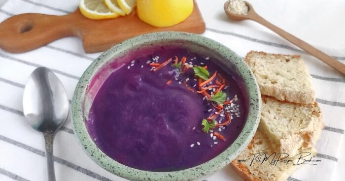 This soup is perfect for a light lunch or dinner, adding a unique flavor to the table and proving that healthy food can be truly beautiful and delicious.
