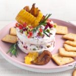 Brie Cranberry Appetizer Bites with creamy brie, cranberries, and pistachios. Perfect for holidays and entertaining.