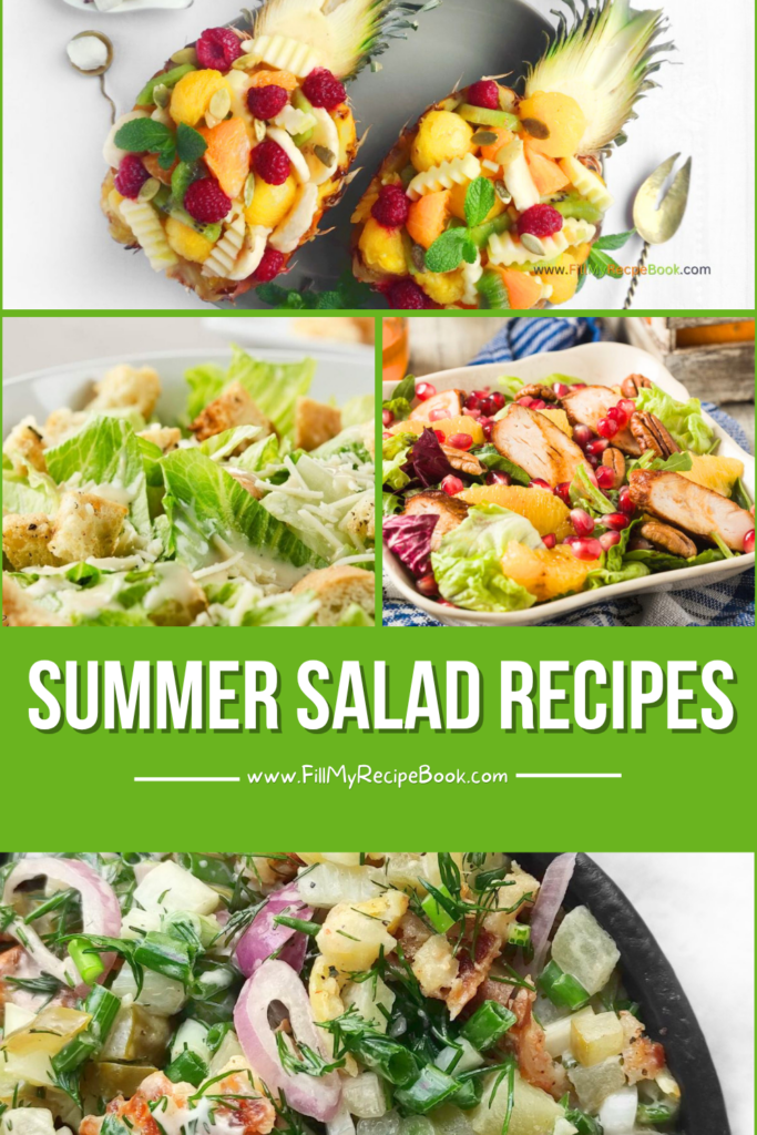 Crisp, colorful, and refreshing summer salad recipes. From fruit salads to protein-packed bowls, perfect for hot days and light lunches.