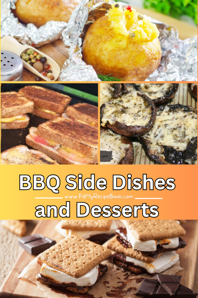 Healthy and delicious BBQ Side Dishes and Desserts for a braai on the grill, perfect for your next cookout or braai to complete your outdoor feast.
