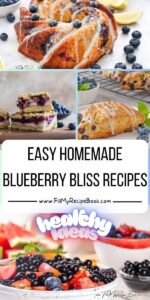 Whip up easy homemade blueberry recipes the whole family will love, from breakfasts and snacks to desserts and more. Simple, fresh.
