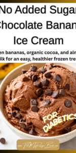 Creamy no added sugar chocolate banana ice cream made with frozen bananas, cocoa, and simple ingredients for an easy, healthier frozen treat.