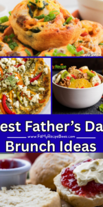 Find the best Father's Day brunch ideas, from savory quiches and breakfast casseroles to pastries, and family friendly favorites.