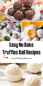 Easy no bake Truffles Ball Recipes ideas to create. Homemade snacks that are made with chocolate, oreo cookies, raspberry and blueberries.