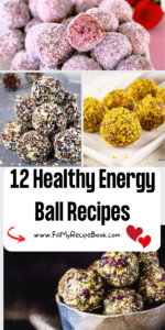 12 Healthy Energy Ball Recipes ideas. Easy&nbsp;No Bake protein energy balls with different flavors for each ones taste, a snack or breakfast food.